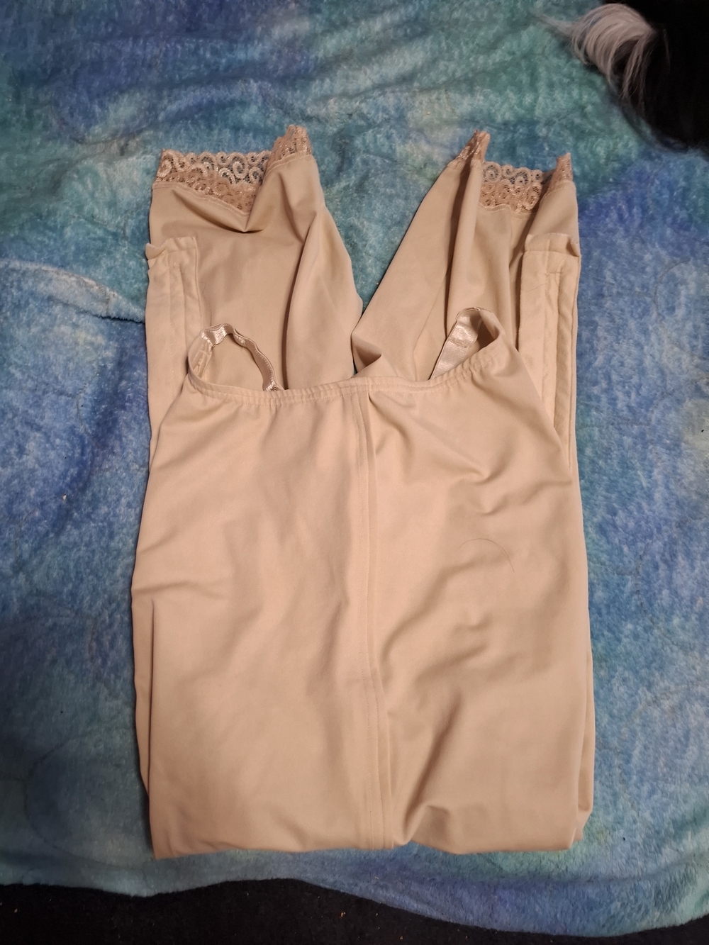 Women’s Nude Lace-Trim Slip Shapewear
